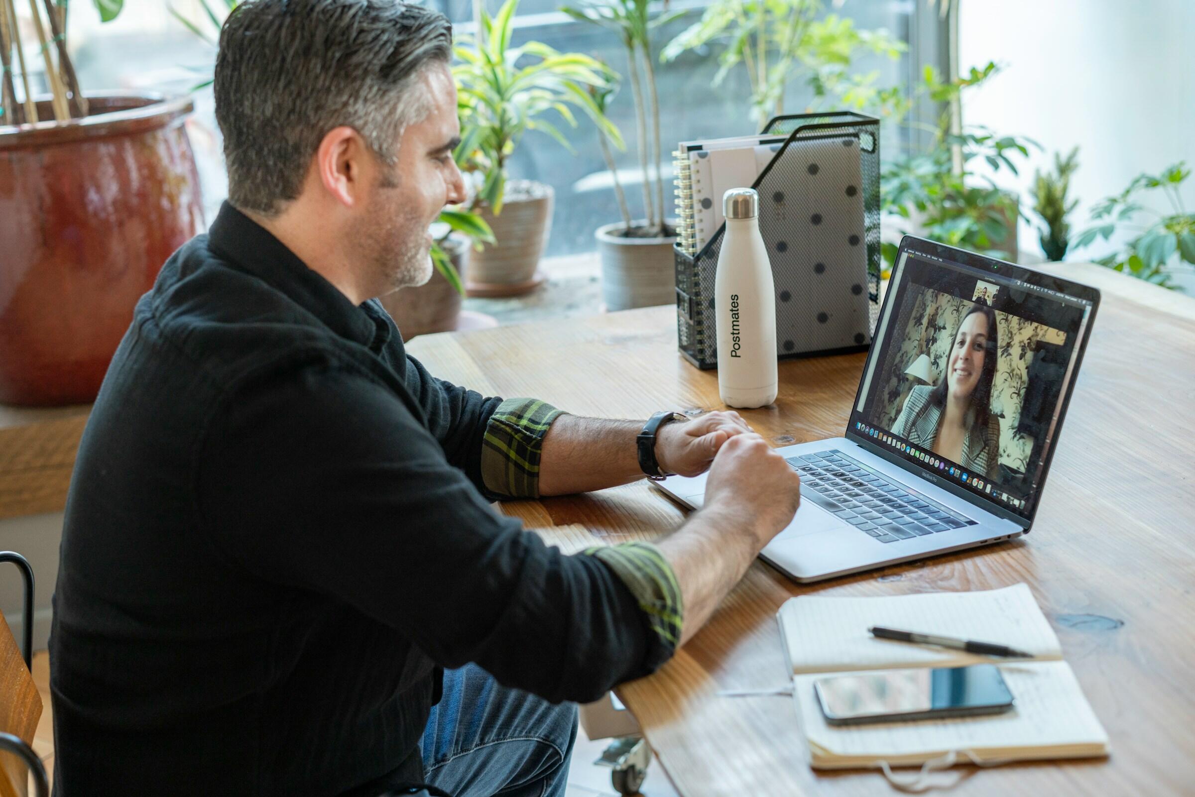 assistant video conferencing with boss