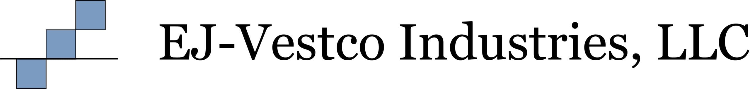 EJ-Vestco Industries logo, sponsor of the Small Business Expo supporting small business success.