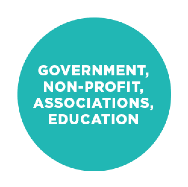 Government Non-Profit Associations Education Industry Meetup