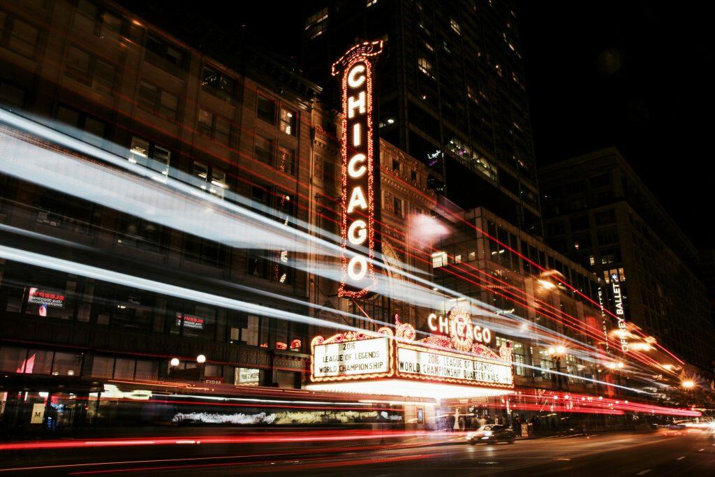 networking events Chicago led sign