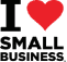 I Love Small Business Logo