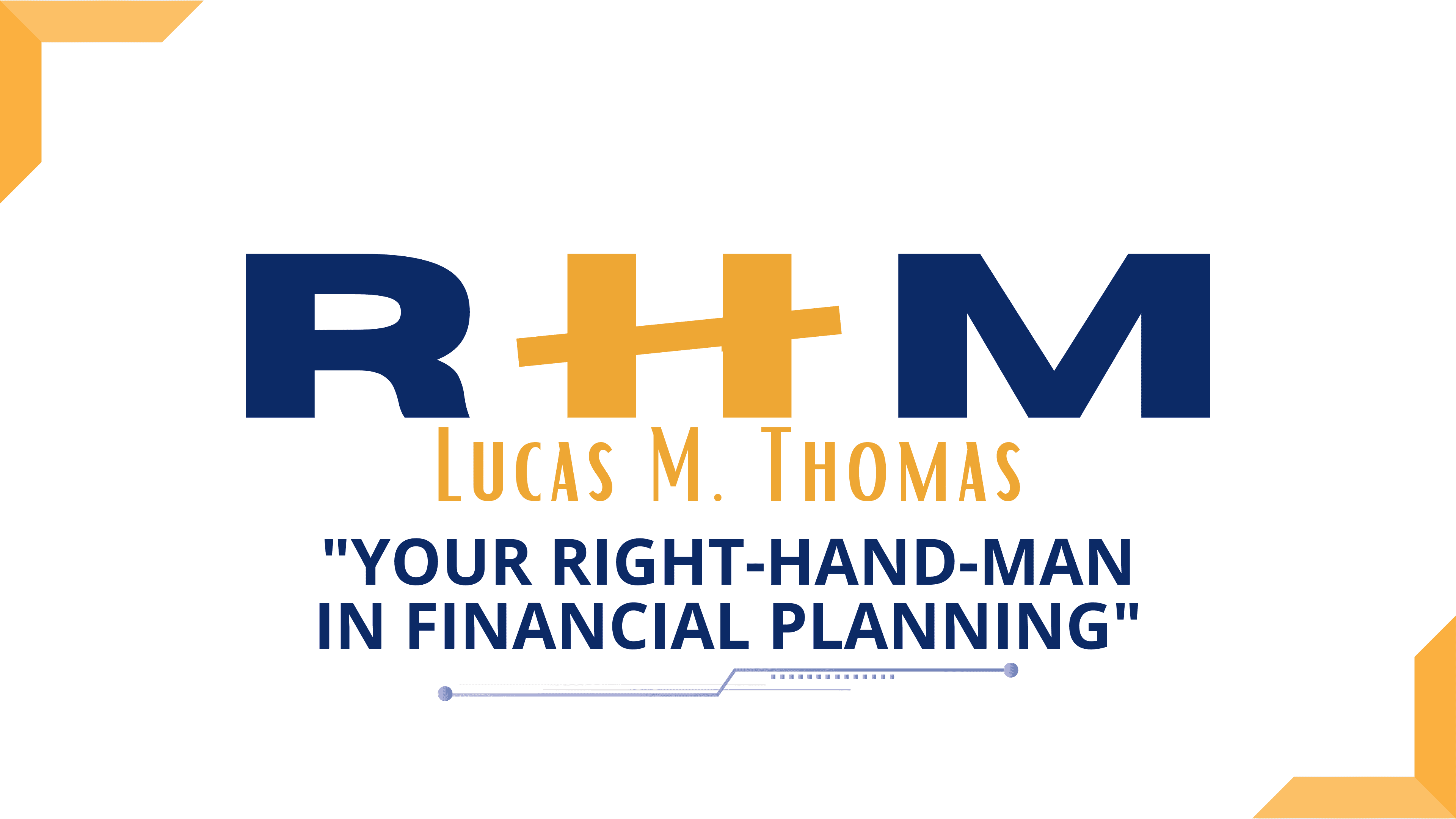 Lucas Thomas from RHM Real Financial Planning Headshot Photo at Small Business Expo